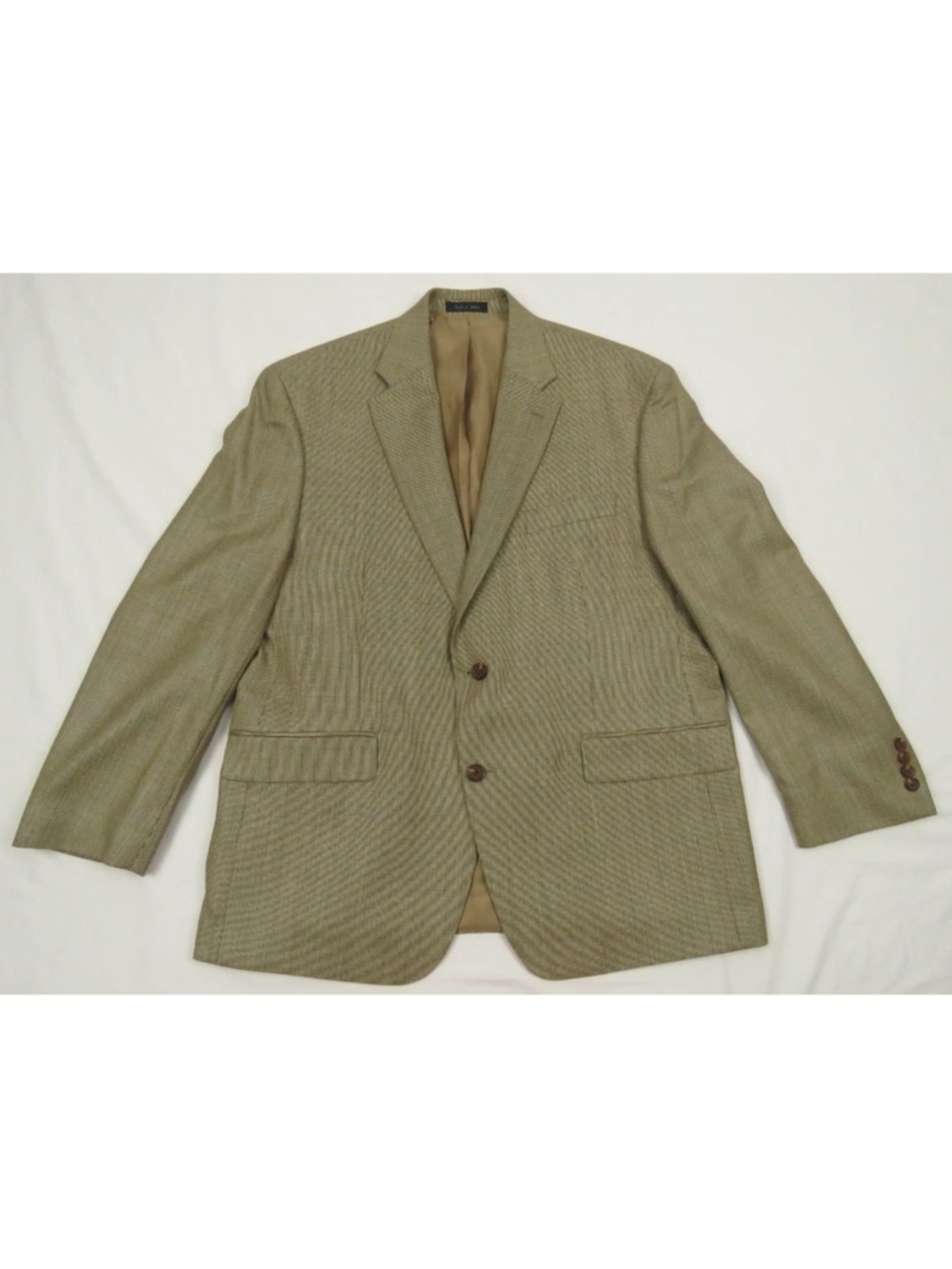 Lauren Ralph Lauren LRL Silk Wool 2 Button Blazer Sport Coat Jacket 44 S